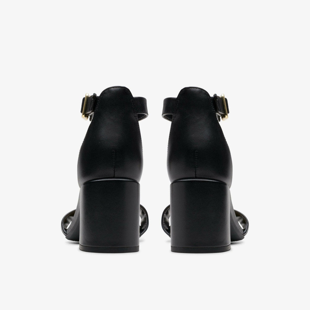 Ezoria Mae Black Leather