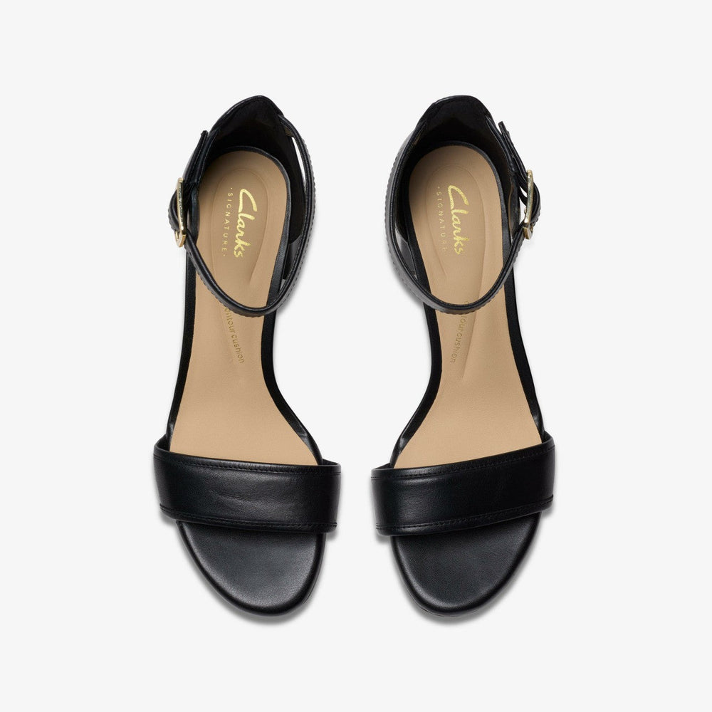 Ezoria Mae Black Leather