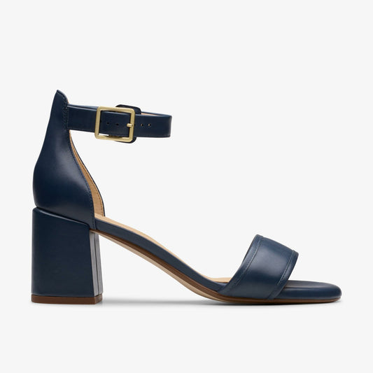 Ezoria Mae Navy Leather