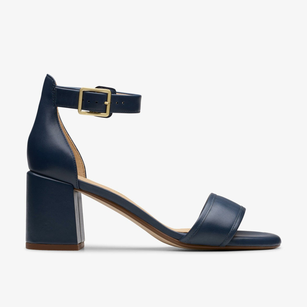 Ezoria Mae Navy Leather