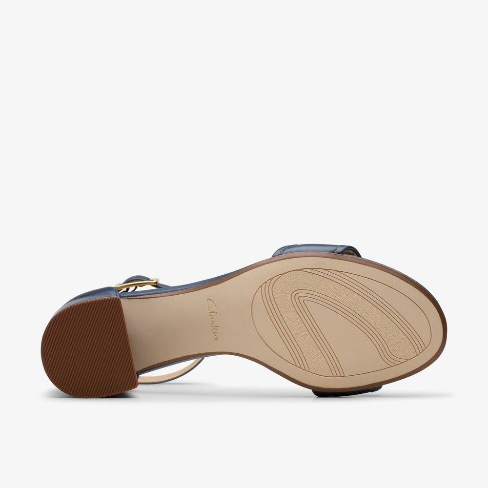 Ezoria Mae Navy Leather