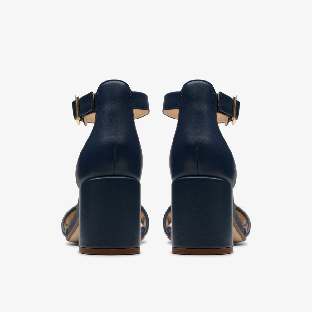 Ezoria Mae Navy Leather