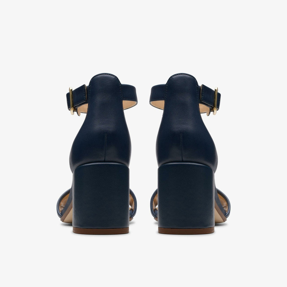 Ezoria Mae Navy Leather