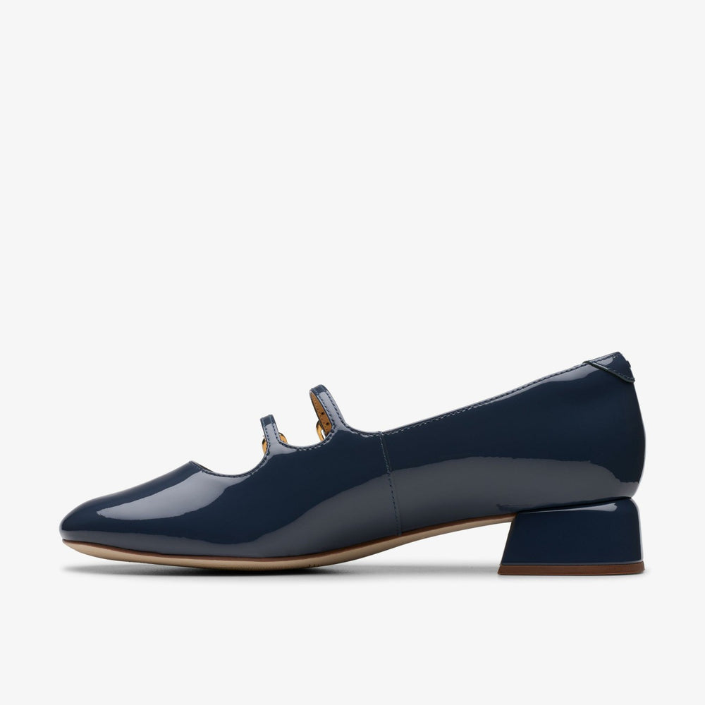 Daiss 30 Shine Navy Patent