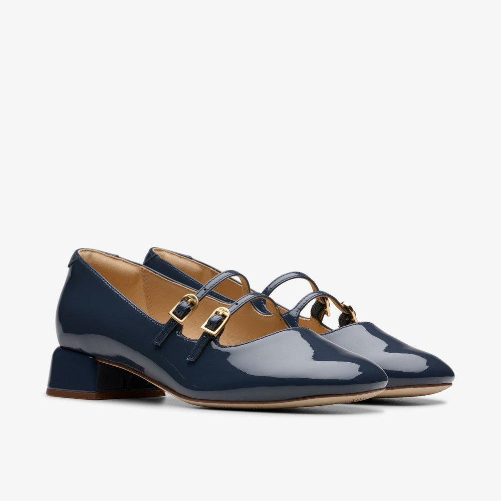 Daiss 30 Shine Navy Patent
