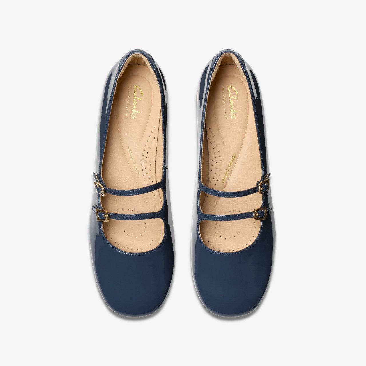 Daiss 30 Shine Navy Patent