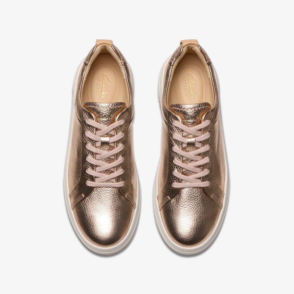 Hollyhock Walk Copper Metallic