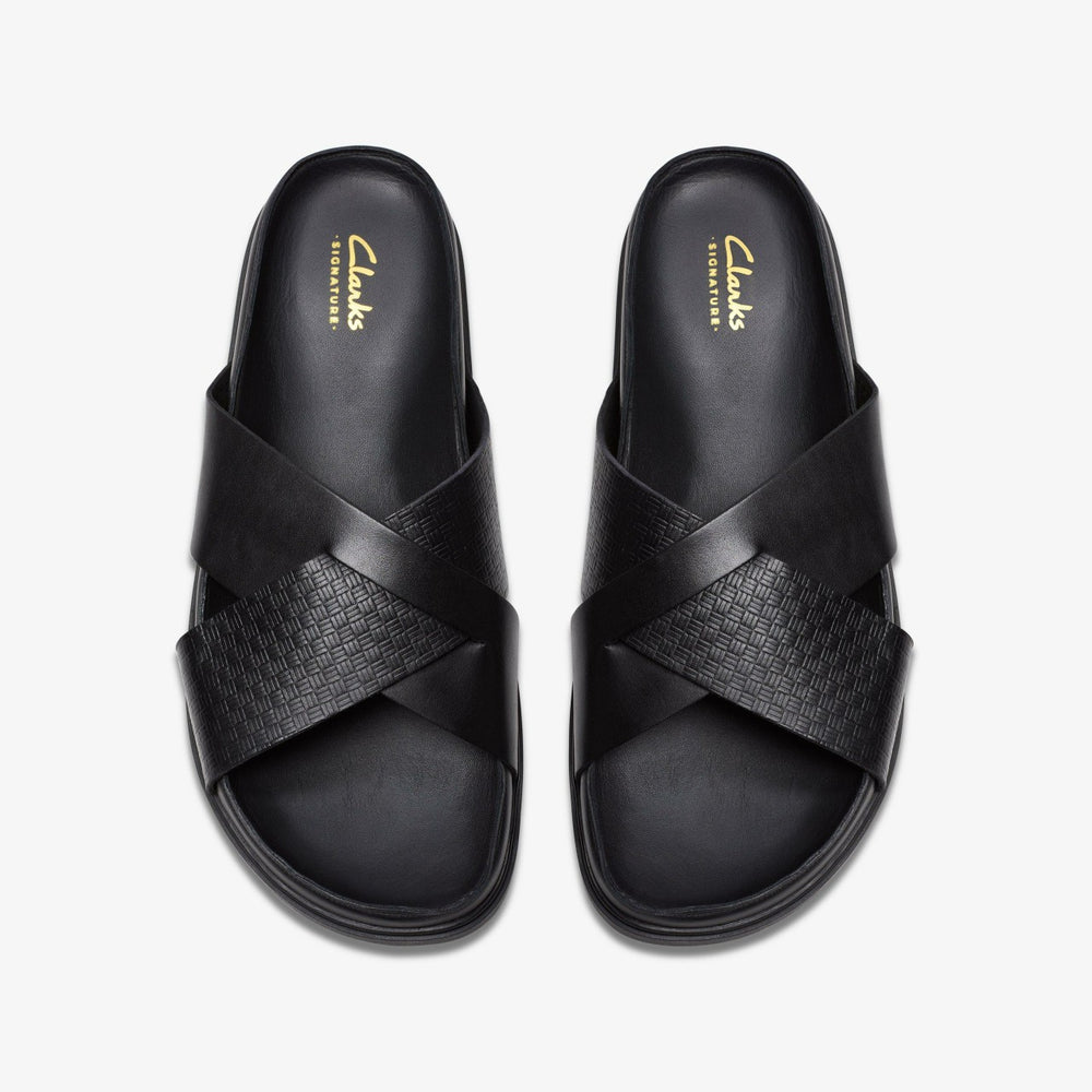 Torford Cross Black Leather