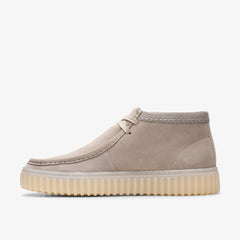 Torhill Hi Light Grey Suede