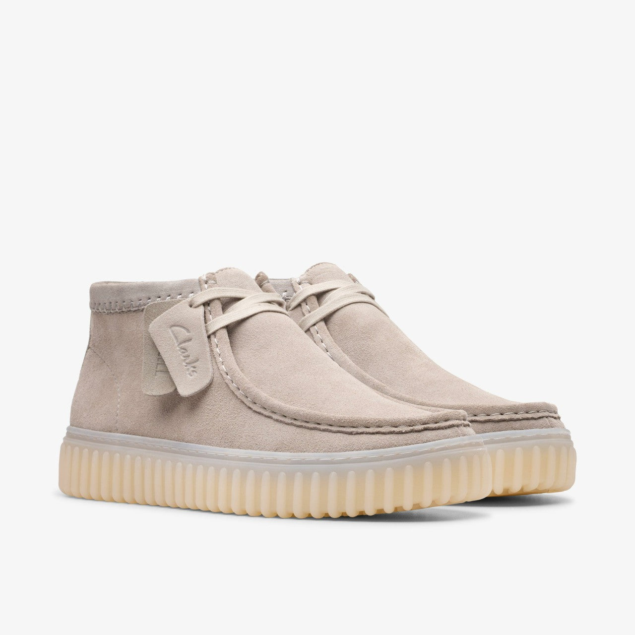 Torhill Hi Light Grey Suede