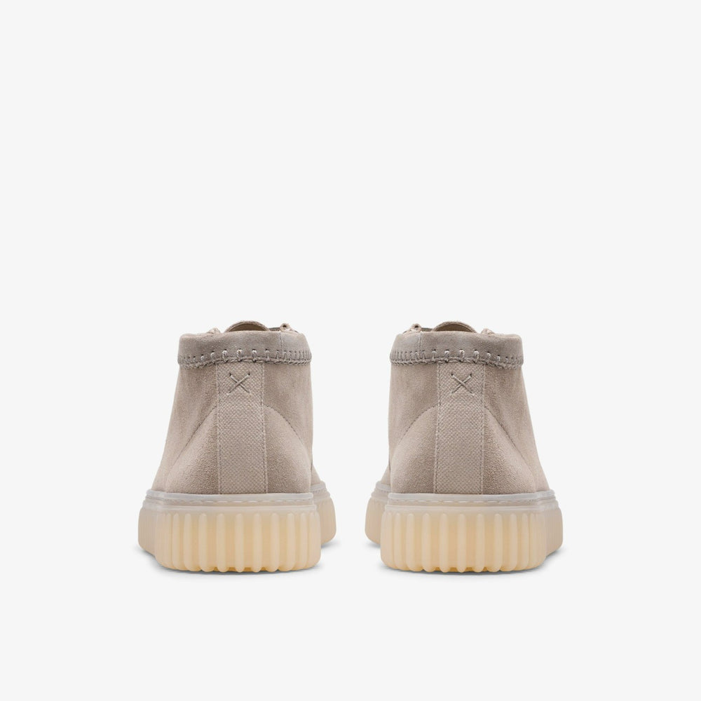 Torhill Hi Light Grey Suede