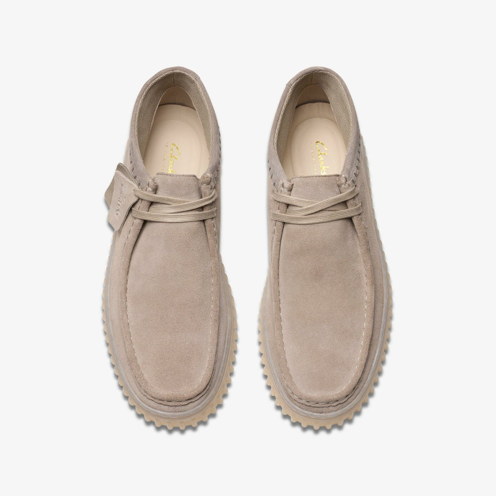 Torhill Hi Light Grey Suede