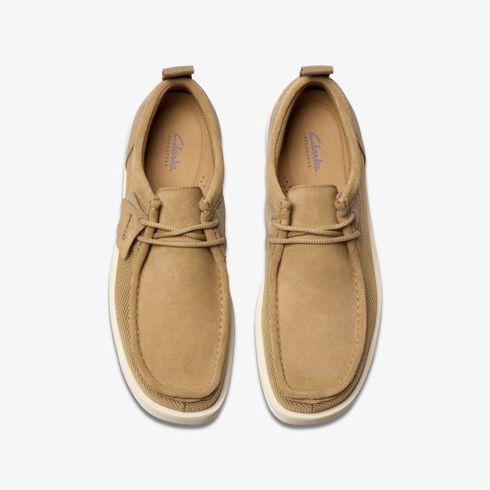 Wallabee FTR 2 Lo Dark Sand Combination