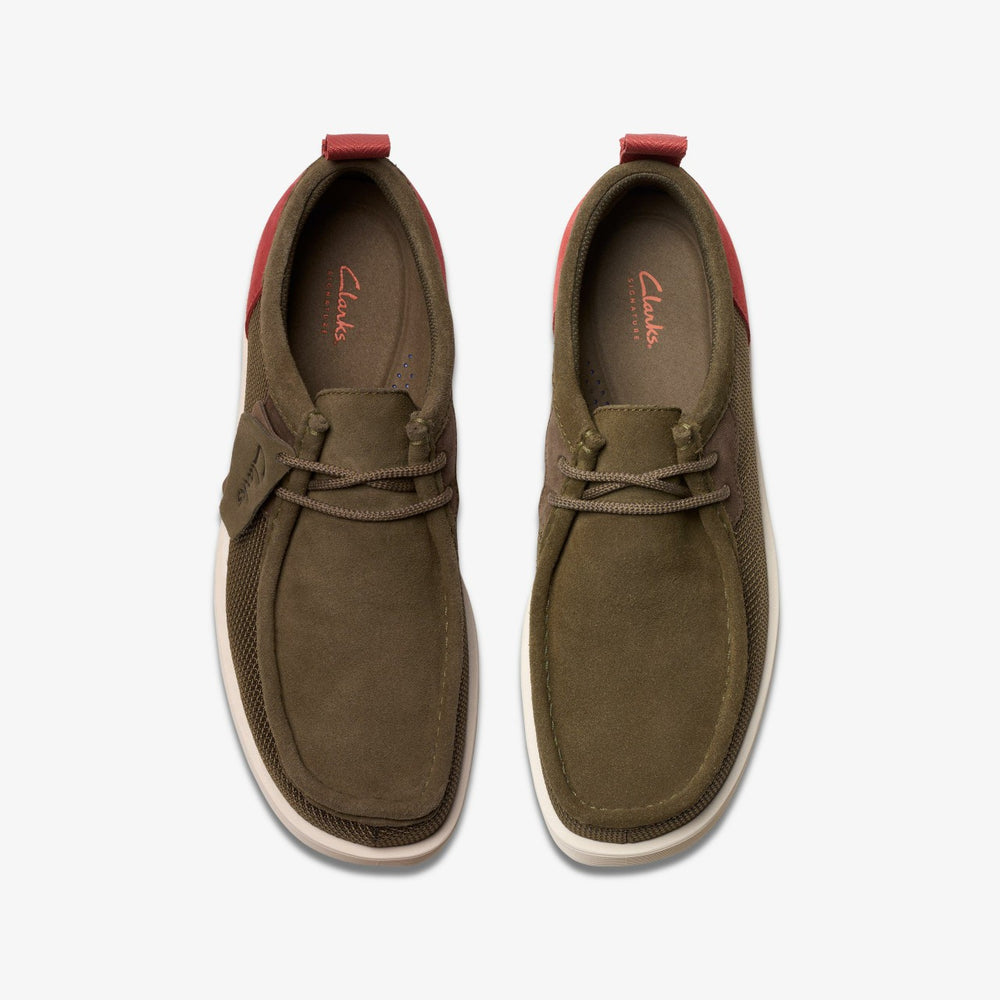 Wallabee FTR 2 Lo Olive Combination