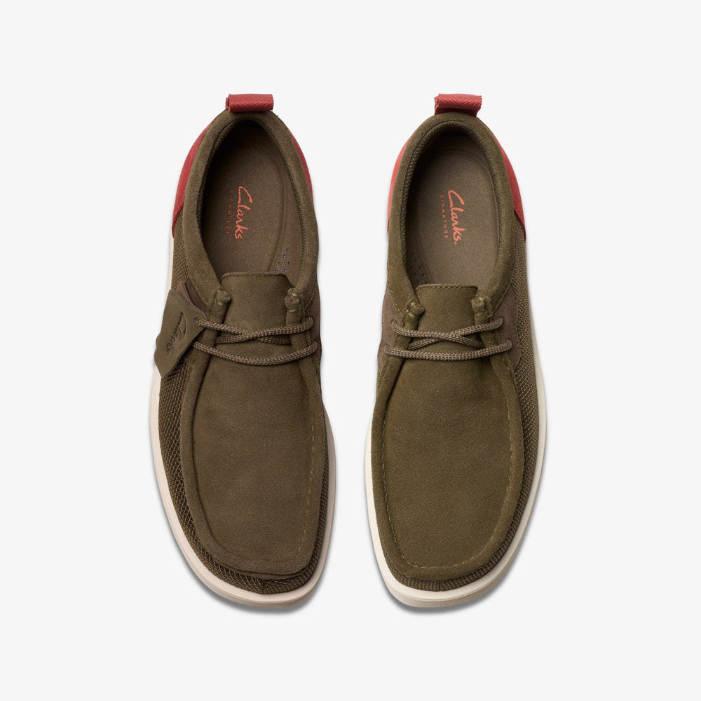 Wallabee FTR 2 Lo Olive Combination