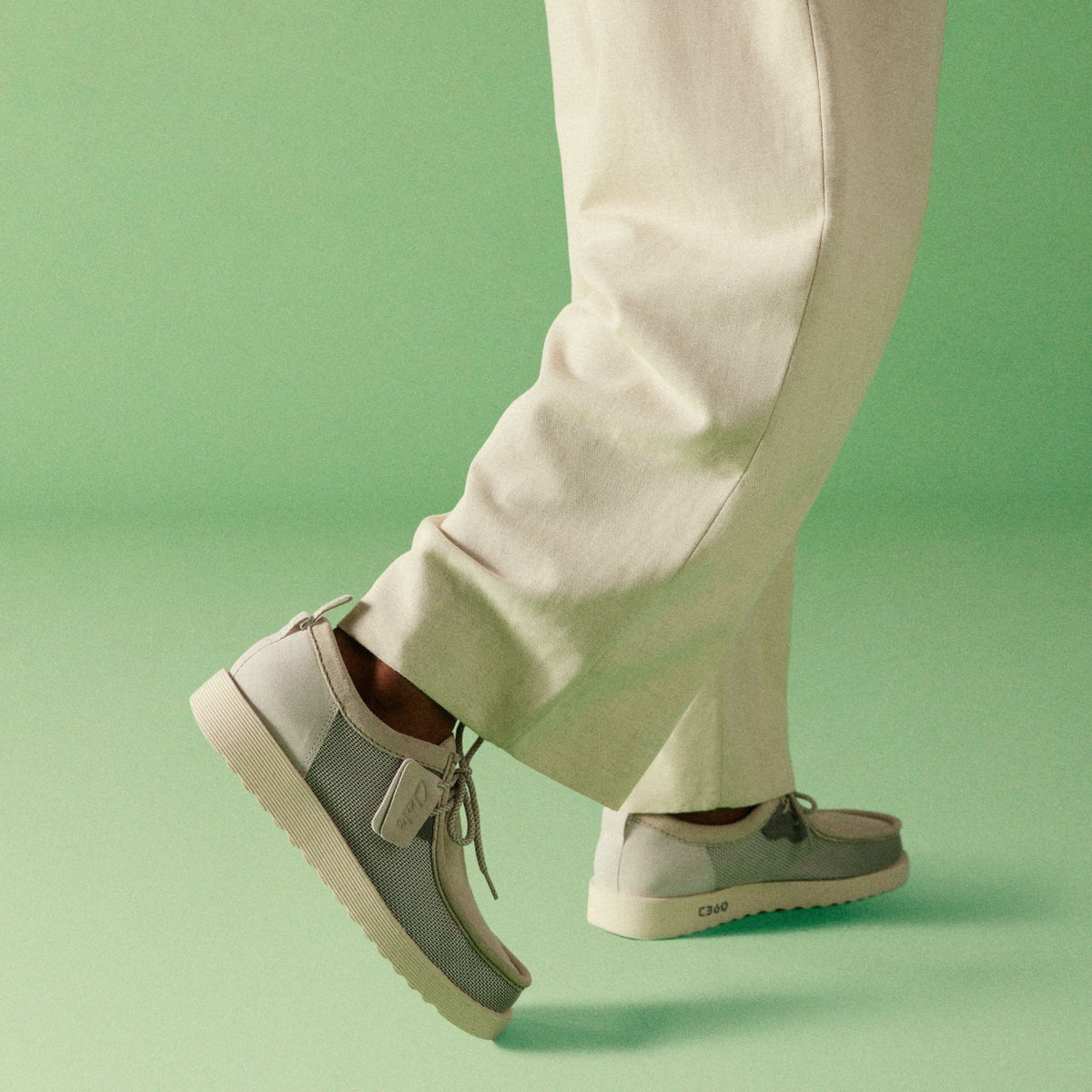 Wallabee FTR 2 Lo White Combination