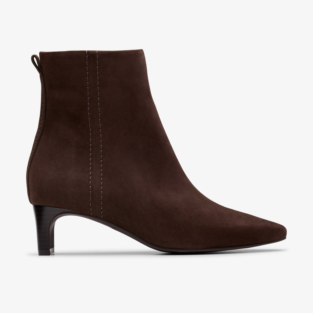 Edina Up Dark Brown Suede