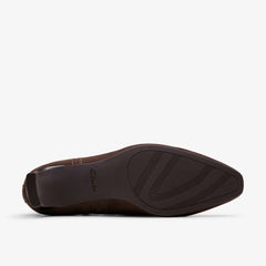 Edina Up Dark Brown Suede