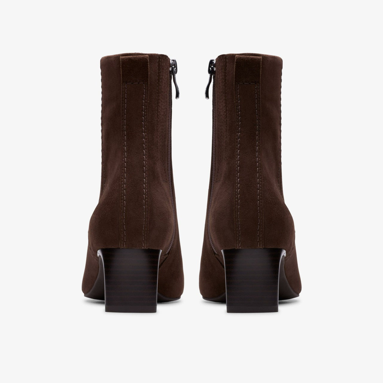 Edina Up Dark Brown Suede