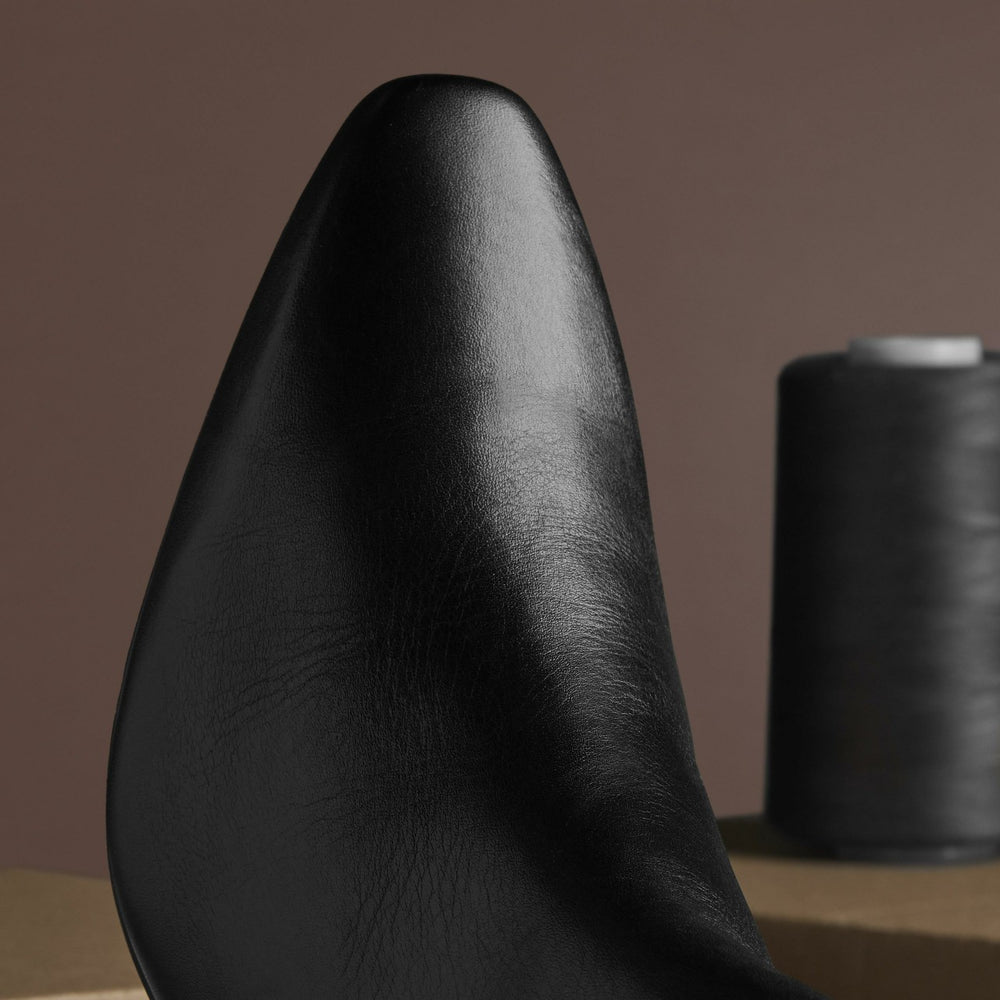 Edina Up Black Leather