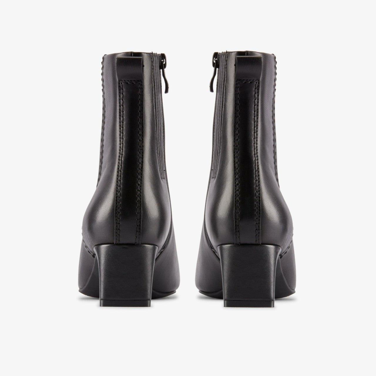 Edina Up Black Leather