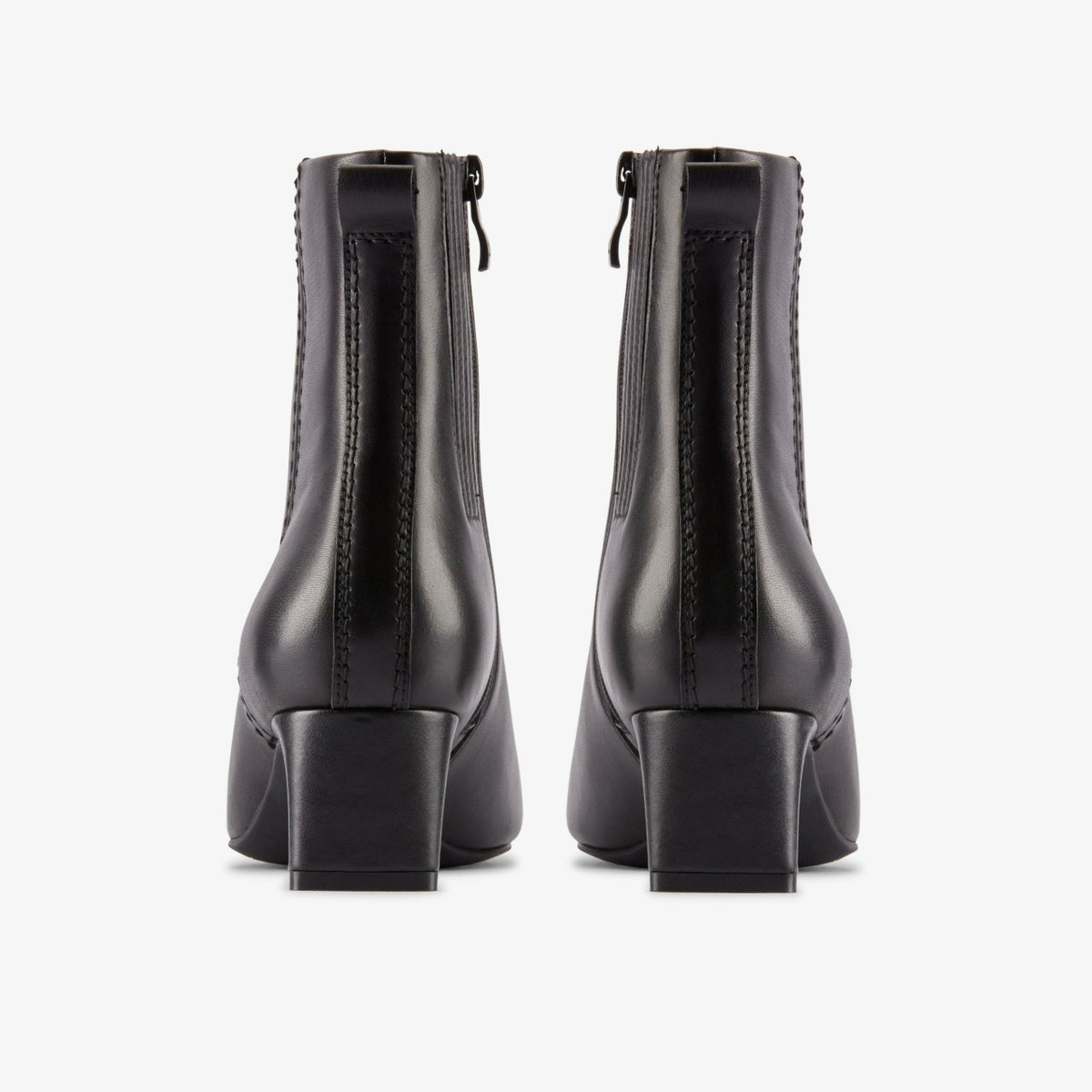 Edina Up Black Leather