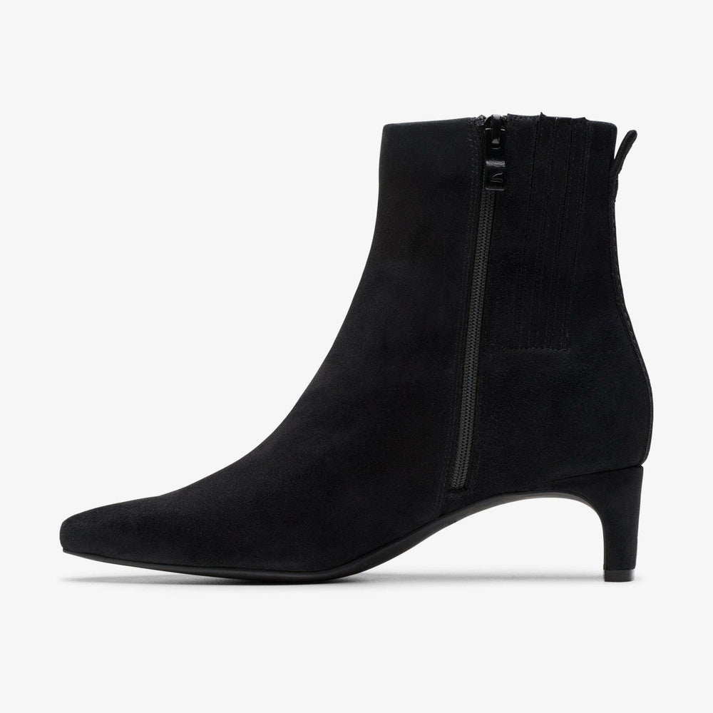 Edina Up Black Suede