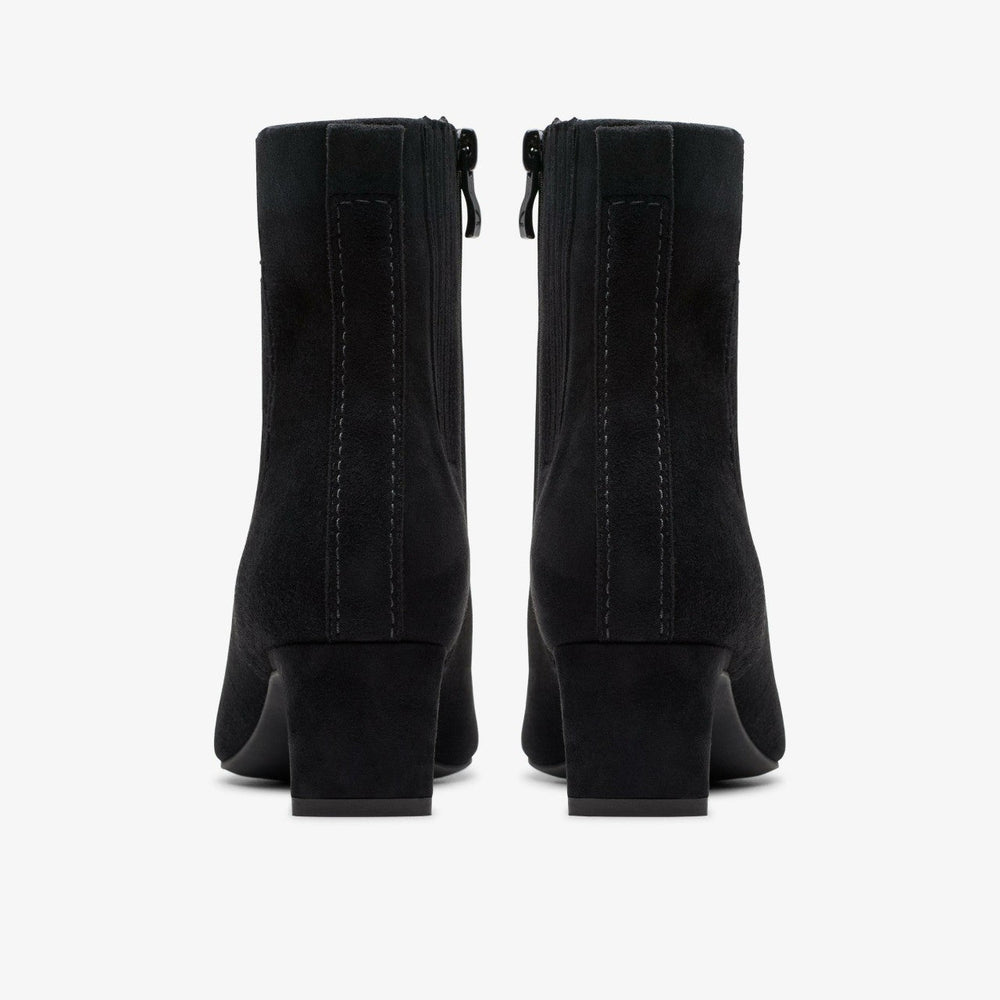 Edina Up Black Suede