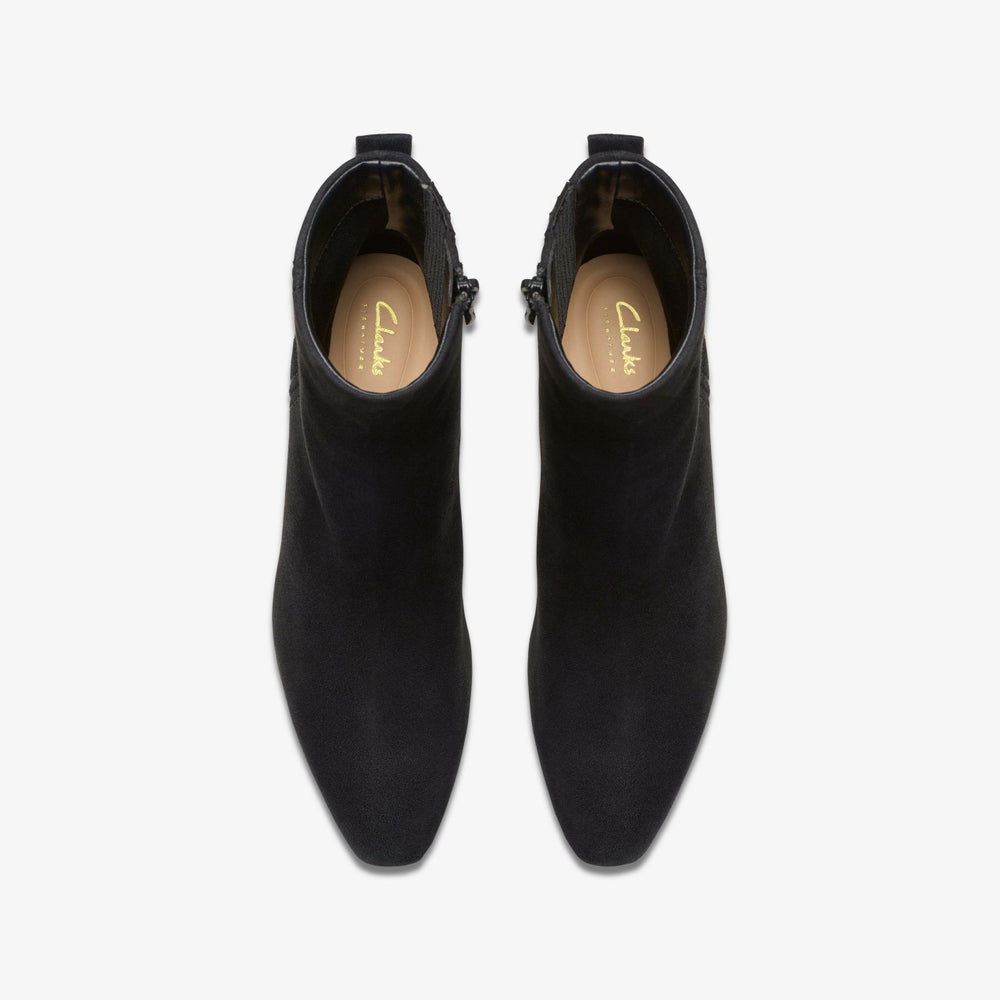Edina Up Black Suede