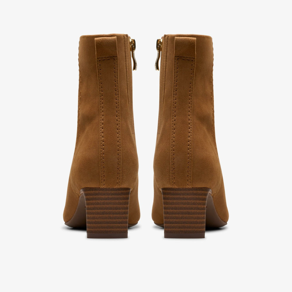 Edina Up Tan Suede