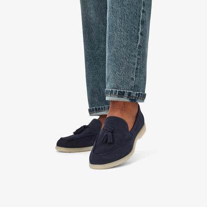 Narini Edge Navy Suede