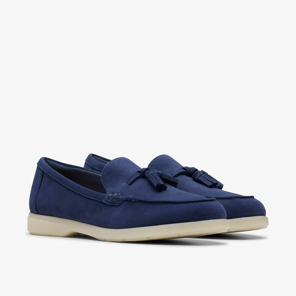 Narini Edge Navy Suede