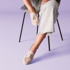 Narini Edge Sand Suede