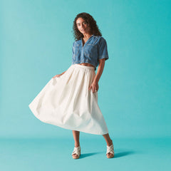 Sabina Sling Cream Leather