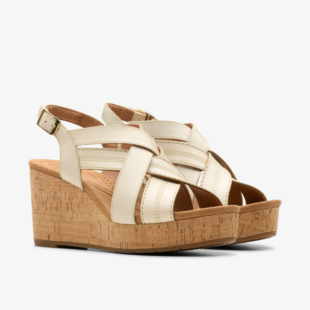 Sabina Sling Cream Leather