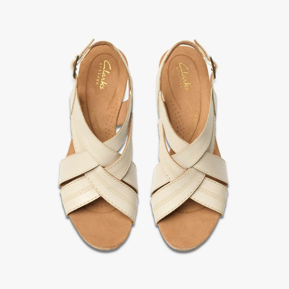 Sabina Sling Cream Leather