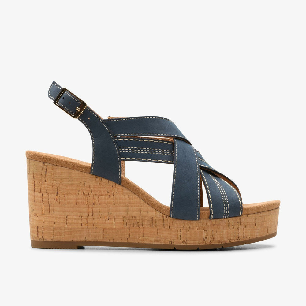 Sabina Sling Navy Nubuck