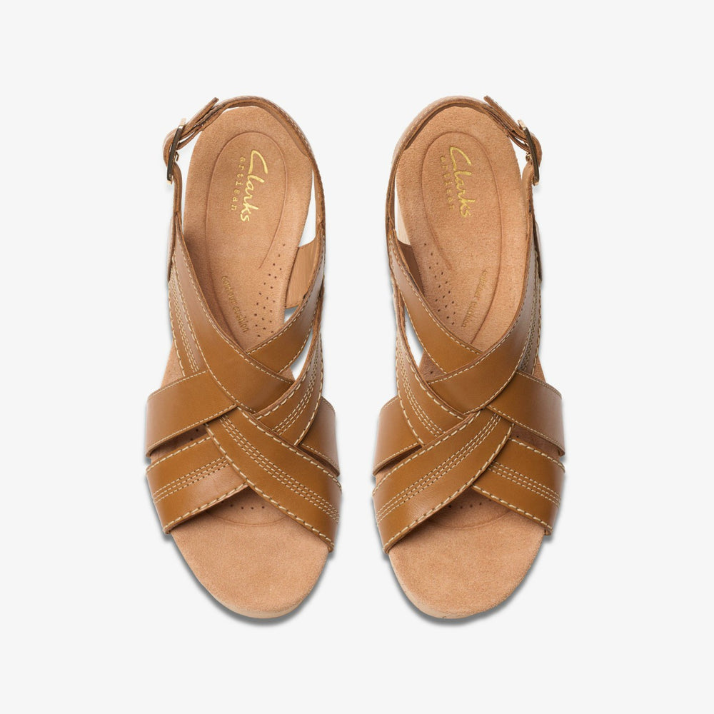 Sabina Sling Tan Leather