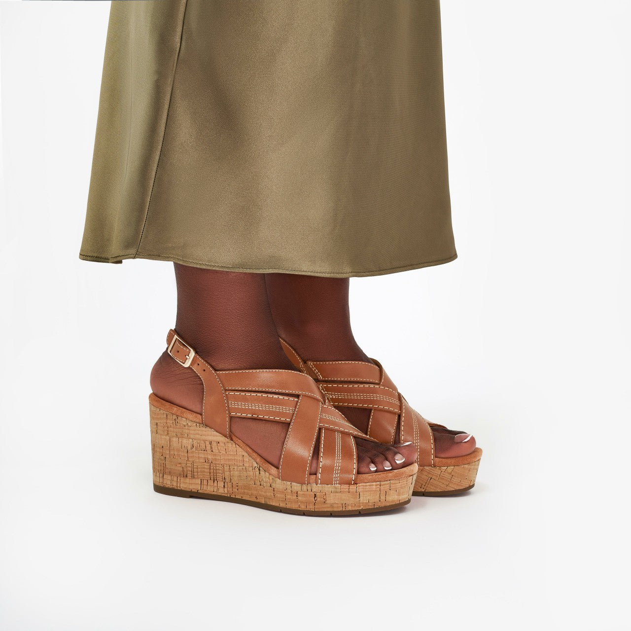 Sabina Sling Tan Leather