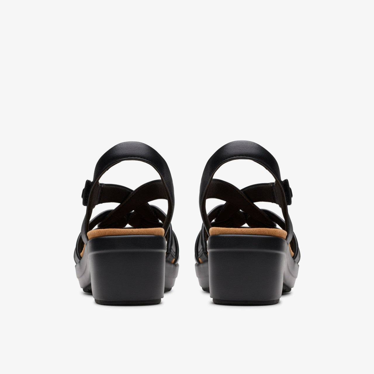 Tuleah Cross Black Leather