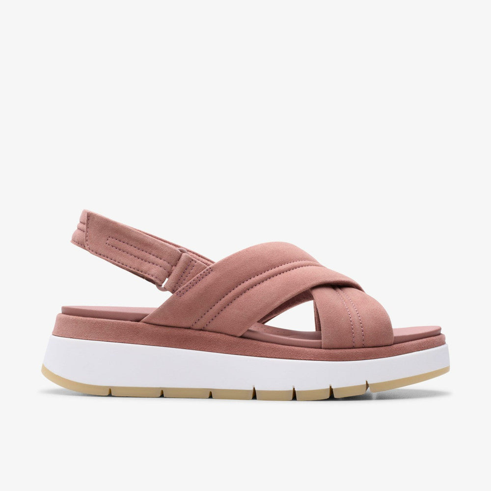 Tuscan Cross Mauve Suede