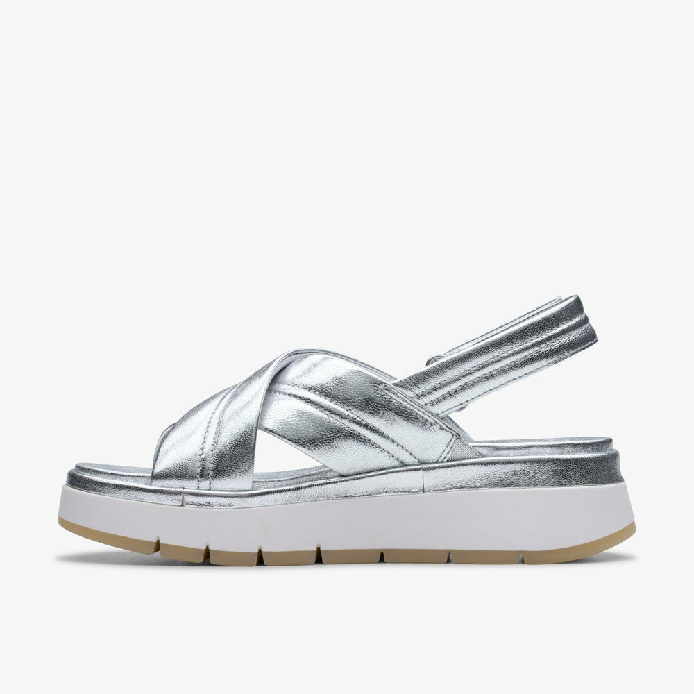Tuscan Cross Silver Leather