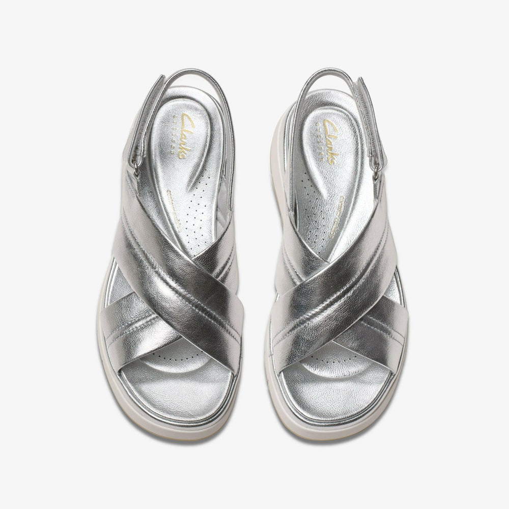 Tuscan Cross Silver Leather