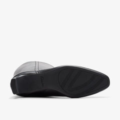 Edina Tall Black Leather
