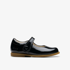 Drew Tap Toddler Black Patent