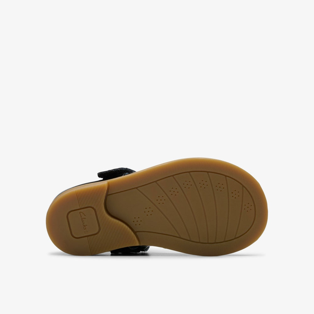 Drew Tap Toddler Black Patent