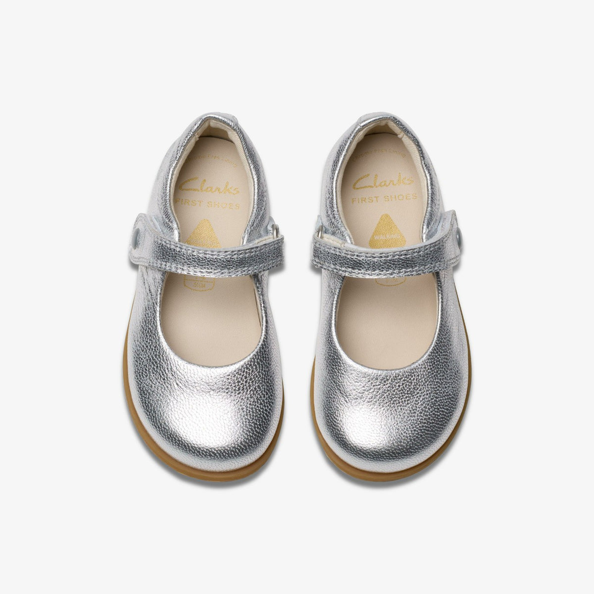 Drew Tap Toddler Silver Metallic