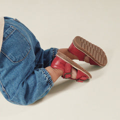 Playsun Toddler Red Leather