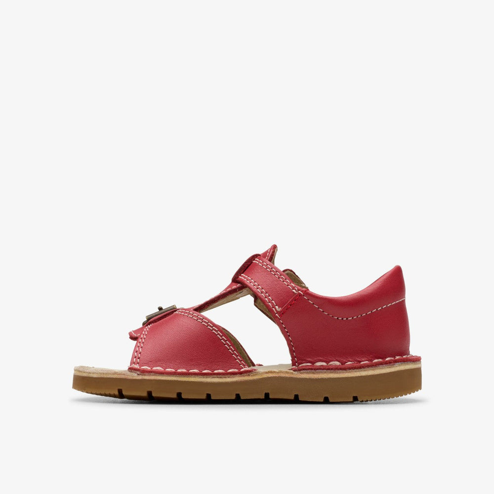 Playsun Toddler Red Leather