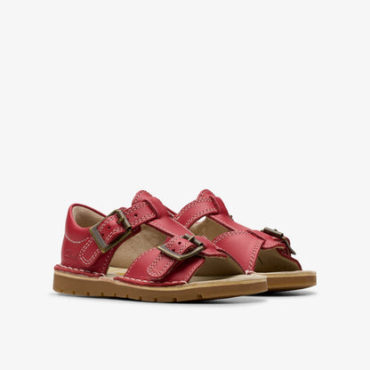 Playsun Toddler Red Leather